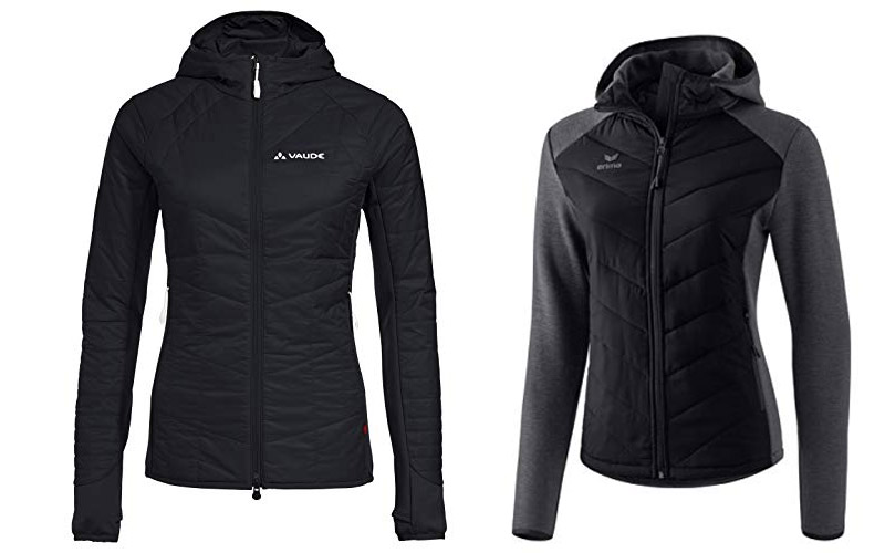 Black Crevice Women's Black Crevice Damen Hybrid Kapuzenjacke Hybrid jacket