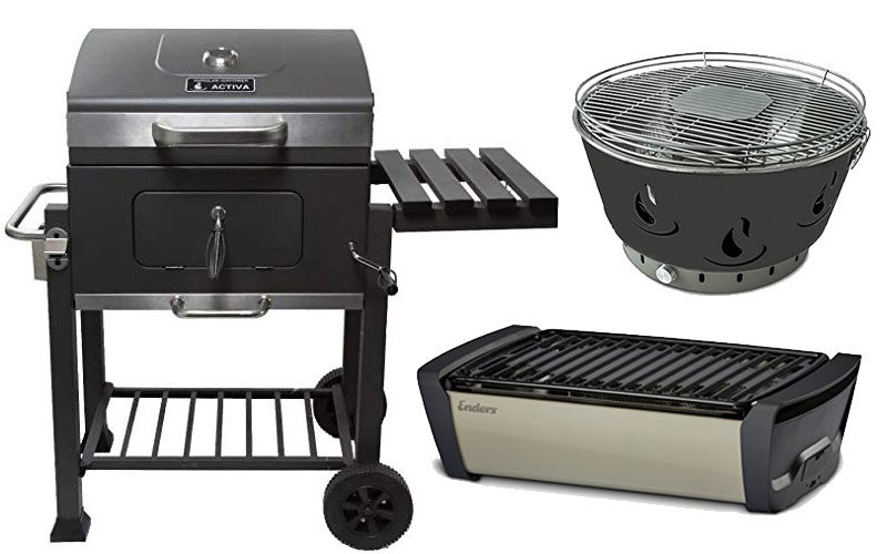 Activa Holzkohlegrill Airboil Junior Anthrazit Grill Camping BBQ Grillen 